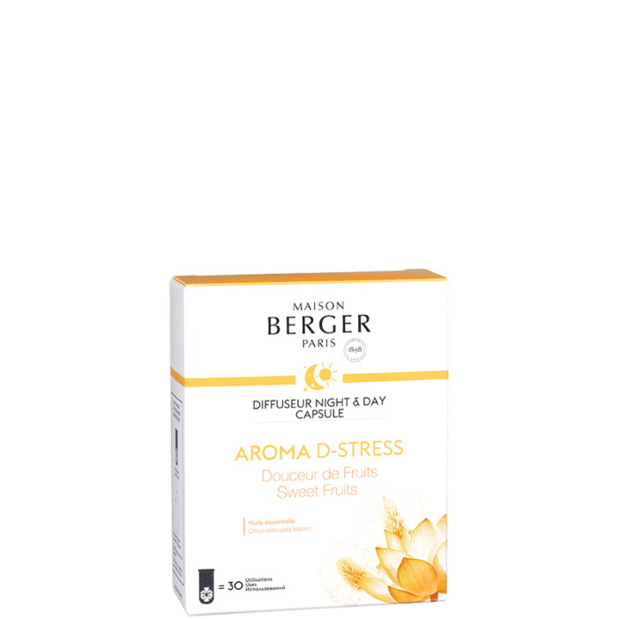 Maison Berger Aroma D-Stress Night & Day Diffuser - Capsule Refill